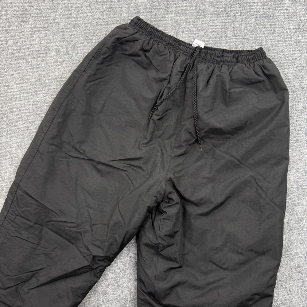 Cherokee Pants Size XL 14/16 Black Nylon Lined Jogger Weathered Style Kids